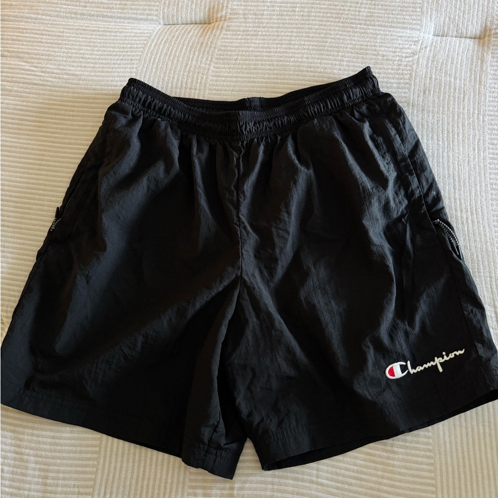 Champion Black Sports Shorts